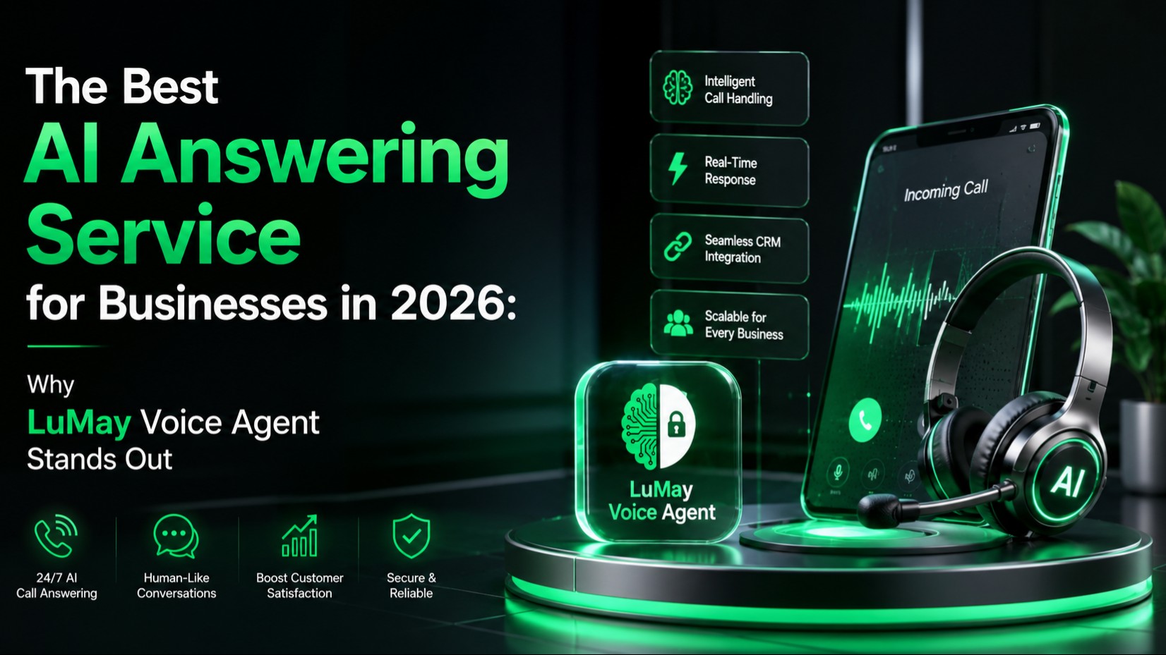 The Best AI Answering Service for Businesses in 2026: Why LuMay Voice Agent Stands Out