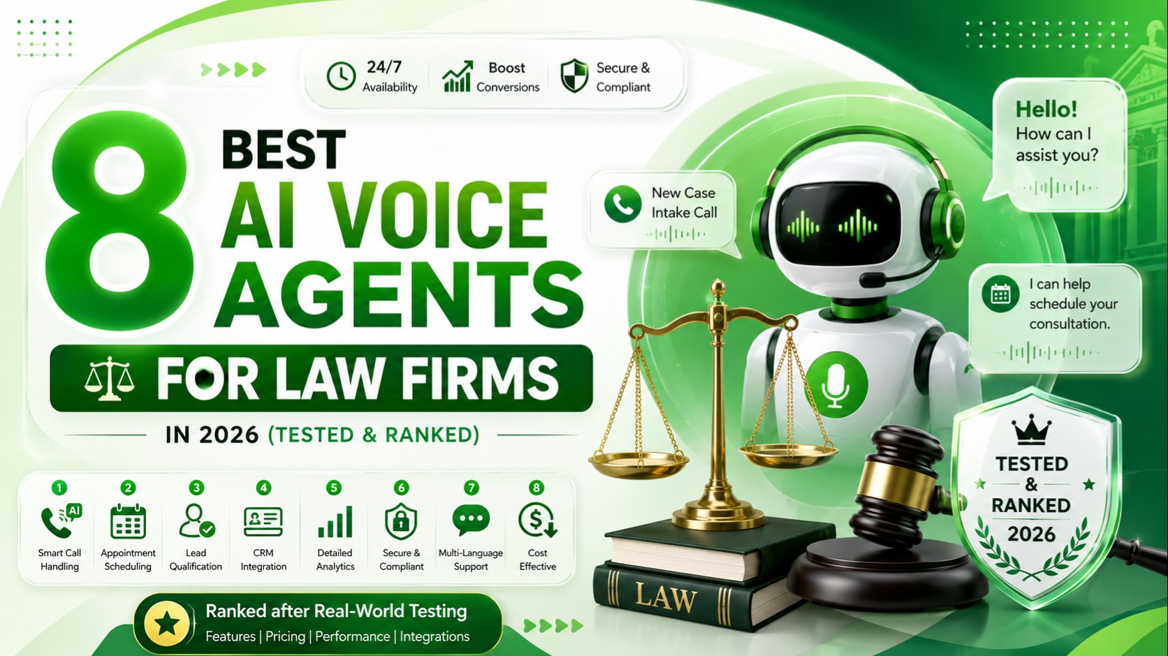 AI voice agents for law firms